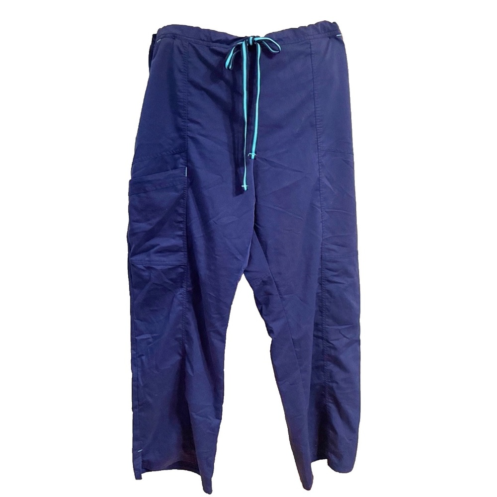 ScrubStar Workwear Scrub Pants, Navy Plus Size 2XL/2XG